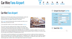 Desktop Screenshot of carhirefaroairport.co.uk